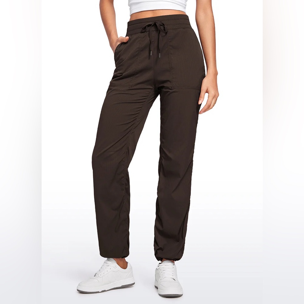 Lightweight Workout Straight Leg Pocket Pants 30"